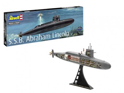 Сглобяем модел подводница S.S.B. Abraham Lincoln, Revell