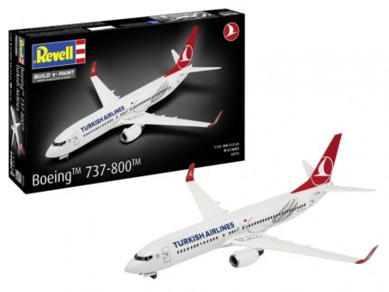 Сглобяем модел Boeing 737 800 Turkish Airlines, Revell