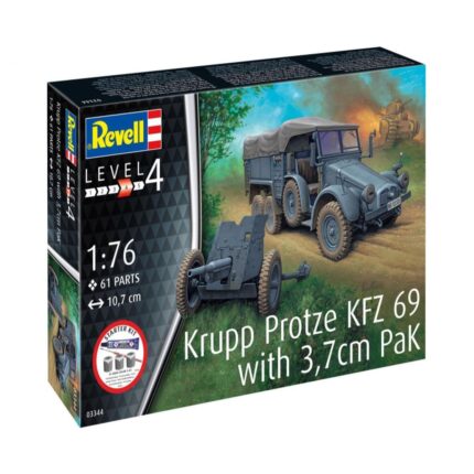 Сглобяем модел комплект камион Krupp Protze KFZ-69 61 части, Revell