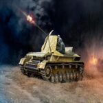 Сглобяем модел зенитен танк Flakpanzer IV Möbelwagen 144 части, Revell - Image 6