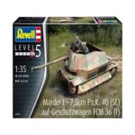 Сглобяем модел Marder I 7.5cm Pa.K. 40, 245 части, Revell - Image 4