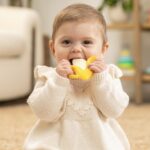 Силиконова бебешка гризалка Банан, Infantino - Image 2
