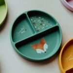 Силиконова Чиния за хранене с Вакуум Лисица, Sassi - Image 4