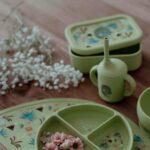 Силиконова разделителна кутия за обяд Динозавър, Sassi - Image 4