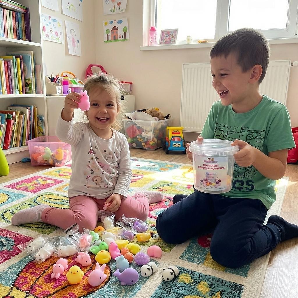 Дете играе с подходящи играчки за възрастта