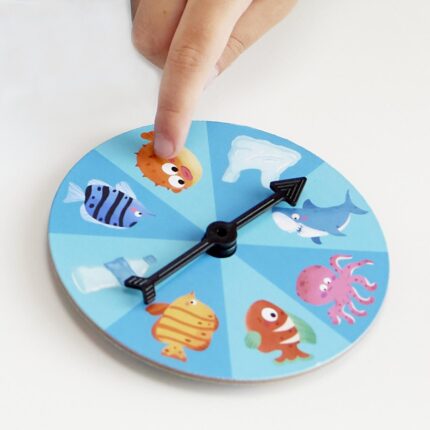 Магнитна игра за риболов Спаси моретата 2 в 1, Hape