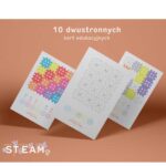 STEAM конструктор в пастелни цветове, 300 части, Marioinex - Image 4