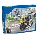 Кутията на STEM Creator Полиция 4 в 1, 43 части, за деца над 5 години