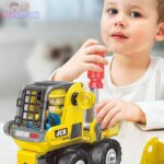 STEM Конструктор 3 в 1 жълти машини, Build & Play - Image 2