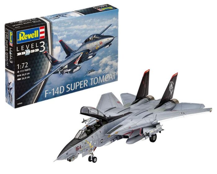 Супер Томкат F-14D - сглобяем модел Сглобяем модел Томкат F 14D, Revell