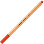 Тънкописец Point 88 fine 0.4 Червен, Stabilo
