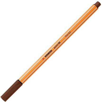 Тънкописец Point 88 fine 0.4 Кафяв, Stabilo