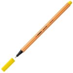 Тънкописец Point 88 fine 0.4 Лимонено жълт, Stabilo - Image 2