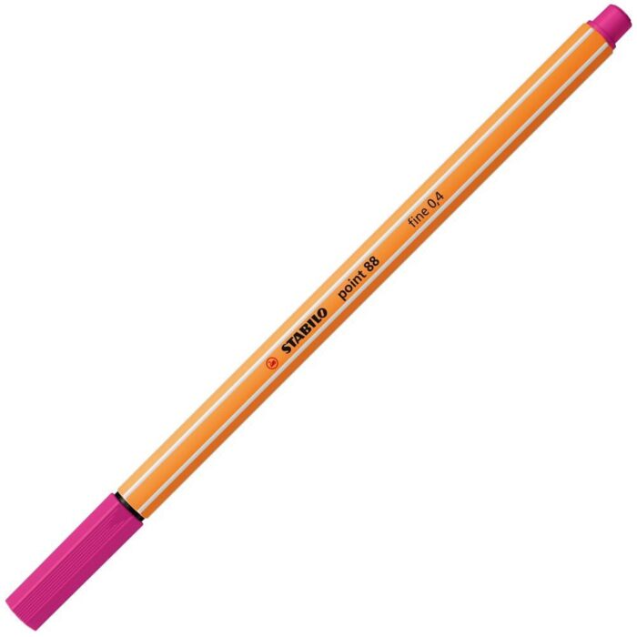 Тънкописец, Stabilo, Point 88 fine 0.4, Розов Тънкописец Point 88 fine 0.4 Розов, Stabilo
