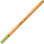 Тънкописец Point 88 fine 0.4 шам фъстък, Stabilo