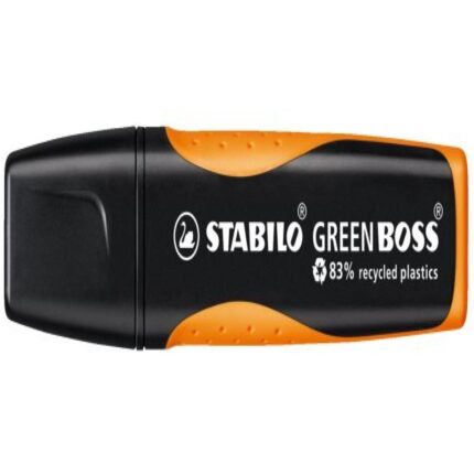 Текст маркер Green Boss Оранжев, Stabilo