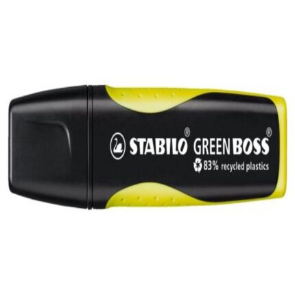Текст маркер Green Boss Жълт, Stabilo