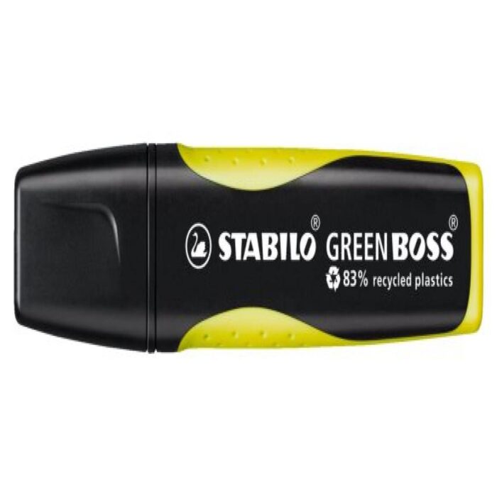 Текст маркер, Stabilo, Green Boss, Жълт Текст маркер Green Boss Жълт, Stabilo