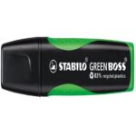Текст маркер Green Boss Зелен, Stabilo