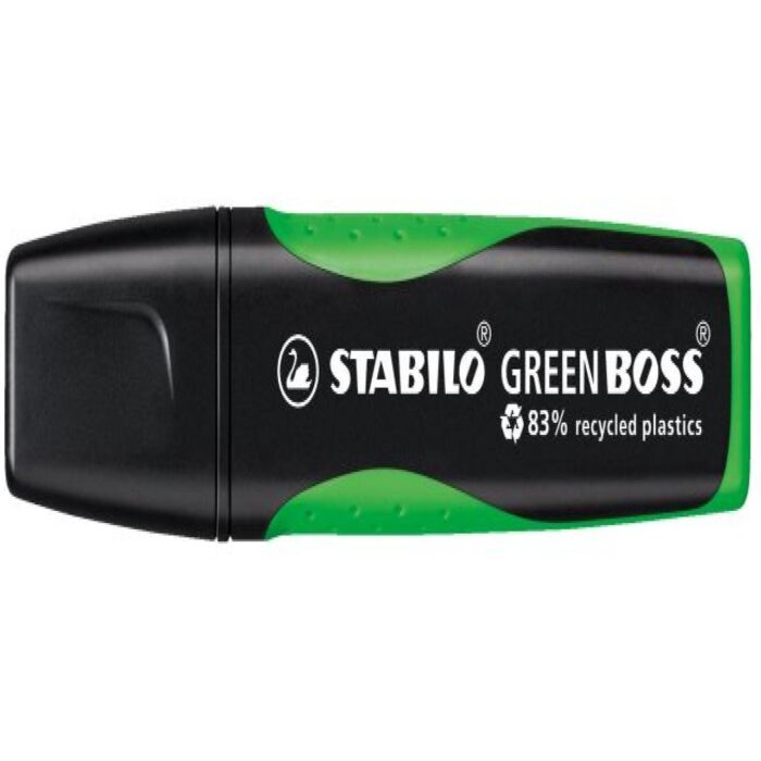Текст маркер, Stabilo, Green Boss, Зелен Текст маркер Green Boss Зелен, Stabilo