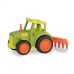Трактор с откачащо се гребло Wonder Wheels, Battat - Image 2