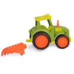 Трактор с откачащо се гребло Wonder Wheels, Battat - Image 3