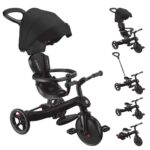 Триколка Explorer Trike със сенник черна, Globber - Image 2