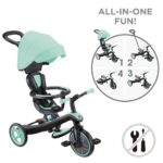 Триколка Explorer Trike със сенник ментова, Globber - Image 8