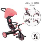 Триколка Explorer Trike със сенник розова, Globber - Image 3