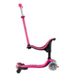 Тротинетка Go Up Sporty Lights 360 4 в 1 розова, Globber - Image 5