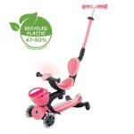 Тротинетка Baby Learn 360 Flash Lights розова, Globber - Image 10