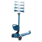 Тротинетка Baby Learn 360 Flash Lights синя, Globber - Image 11