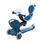 Тротинетка Baby Learn 360 Flash Lights синя, Globber - Image 9