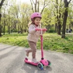Тротинетка Go Up Sporty Lights 360 4 в 1 розова, Globber