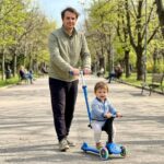 Тротинетка Go Up Sporty Lights 360 4 в 1 синя, Globber