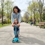 Тротинетка Go Up Active Lights 360 аква, Globber