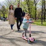Тротинетка Go Up Active Lights 360 розова, Globber - Image 2