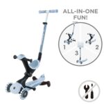 Детска тротинетка Go Up Deluxe Lights Ecologic 360, Globber - Image 11