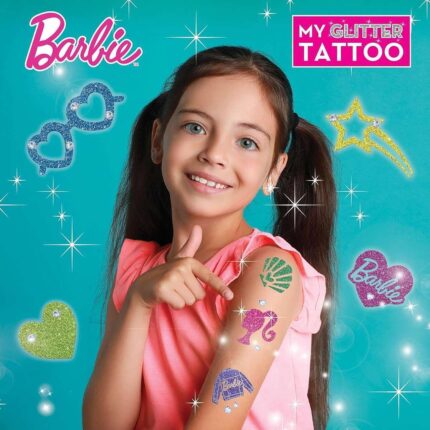 Блестящи татуировки Barbie, Lisciani