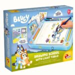 Комплект Bluey със светеща дъска за рисуване, Lisciani