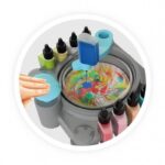 Творчески комплект Spin Art студио, Buki France - Image 2