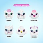 Мини плюшени играчки за оцветяване Неон, Canal Toys - Image 2