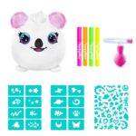 Мини плюшена играчка за оцветяване Неон, Canal Toys