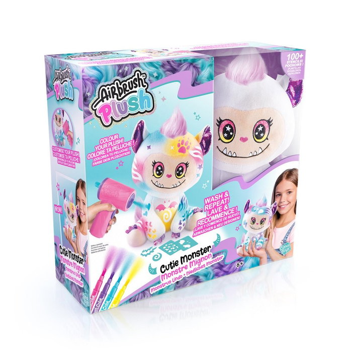 tvorceski-komplekt-canal-toys-plusena-igracka-za-ocvetavane-sladko-cudovise-6a3ed5e2b0348 Плюшена играчка за оцветяване Сладко чудовище, Canal Toys