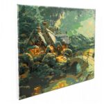 Творчески комплект рисуване по номера Коледна лунна светлина, Craft Buddy - Image 6