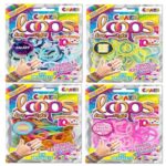Творчески комплект Loops гривни, 100 ластика, Craze - Image 4