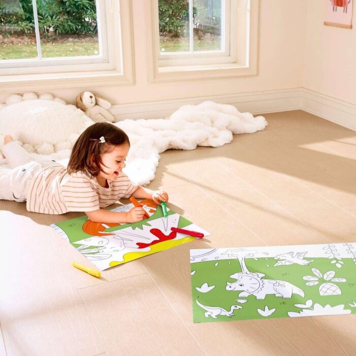 tvorceski-komplekt-hape-hartiena-rolka-za-ocvetavane-dinozavri-68a7527914421 Хартиена ролка за оцветяване Динозаври, Hape