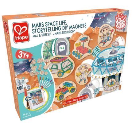 Магнити Живот на Марс 17 части, Hape