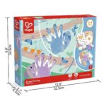 Творчески комплект Рисуване с пръсти, 16 части, Hape - Image 4