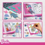 Творчески комплект Barbie 2 в 1 раница с комплект за рисуване, Lisciani - Image 4